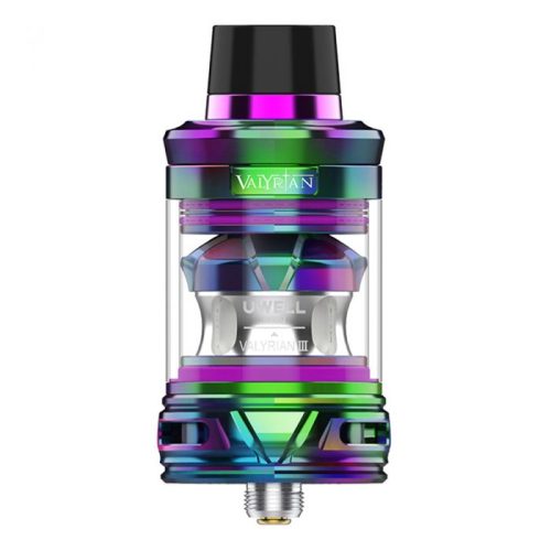 Uwell Valyrian 3 Tank Rainbow On White Background