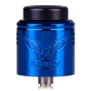 Vaperz Cloud Valhalla Micro 25mm RDA Electric Blue On White Background