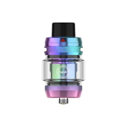 vaporesso itank t vape tank rainbow on white backround