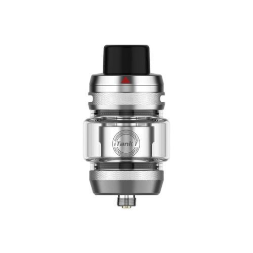 vaporesso itank t vape tank silver on white backround