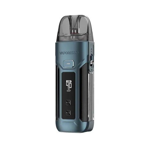 Vaporesso Luxe X Pro Pod Kit Blue On White Background