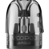 voopoo argus p1 top fill pod front on clear background