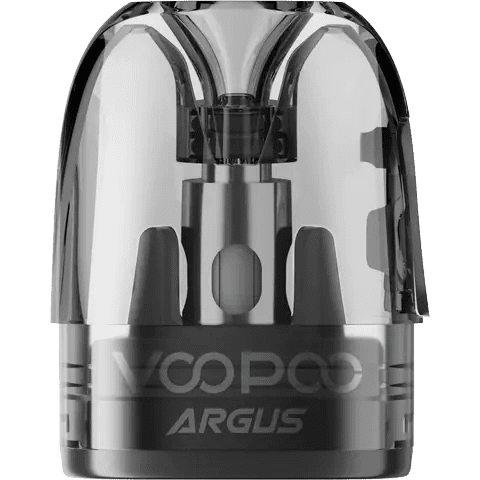 voopoo argus p1 top fill pod front on clear background