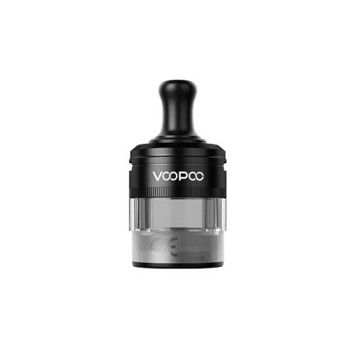 voopoo pnp x pod cartridge black mtl on white background