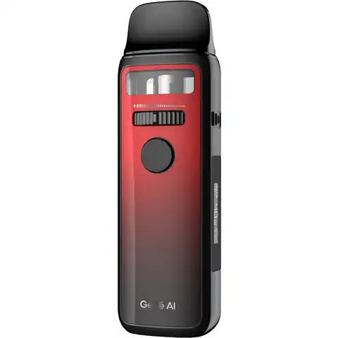 VooPoo Vinci 3 Pod Kit Aurora Red Kit On White Background